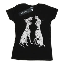 Disney - T-shirt DALMATIANS - Femme (Noir)