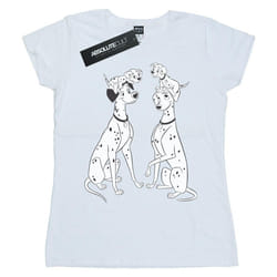Disney - T-shirt DALMATIANS - Femme (Blanc)