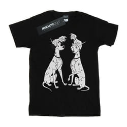 Disney - T-shirt DALMATIANS - Fille (Noir)