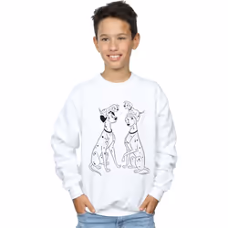 Disney - Sweat DALMATIANS - Garçon (Blanc)
