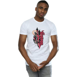 Marvel - T-shirt LADY DEADPOOL - Homme (Blanc)