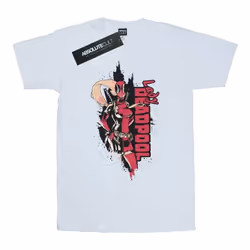 Marvel - T-shirt LADY DEADPOOL - Femme (Blanc)