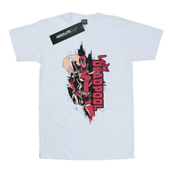 Marvel - T-shirt LADY DEADPOOL - Femme (Blanc)