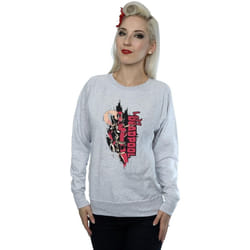 Marvel - Sweat LADY DEADPOOL - Femme (Gris chiné)