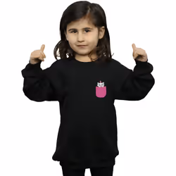 Disney - Sweat ARISTOCATS - Fille (Noir)