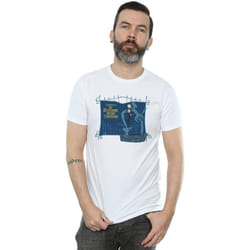 Disney - T-shirt NIGHTMARE BEFORE CHRISTMAS JACK AND THE WELL - Homme (Blanc)