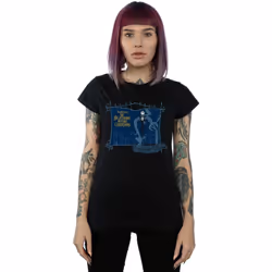 Disney - T-shirt NIGHTMARE BEFORE CHRISTMAS JACK AND THE WELL - Femme (Noir)