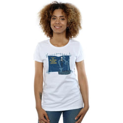 Disney - T-shirt NIGHTMARE BEFORE CHRISTMAS JACK AND THE WELL - Femme (Blanc)