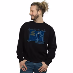 Disney - Sweat NIGHTMARE BEFORE CHRISTMAS JACK AND THE WELL - Homme (Noir)