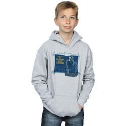 Disney - Sweat à capuche NIGHTMARE BEFORE CHRISTMAS JACK AND THE WELL - Garçon (Gris chiné)