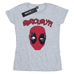 Marvel - T-shirt SERIOUSLY - Femme (Gris chiné)