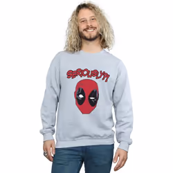 Marvel - Sweat SERIOUSLY - Homme (Gris chiné)