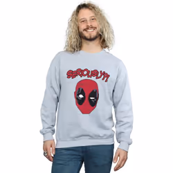 Marvel - Sweat SERIOUSLY - Homme (Gris chiné)