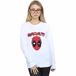 Marvel - Sweat SERIOUSLY - Femme (Blanc)