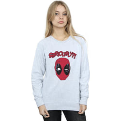 Marvel - Sweat SERIOUSLY - Femme (Gris chiné)