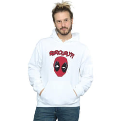 Marvel - Sweat à capuche SERIOUSLY - Homme (Blanc)