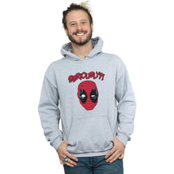 Marvel - Sweat à capuche SERIOUSLY - Homme (Gris chiné)