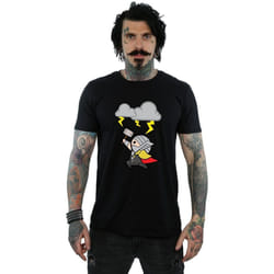 Marvel - T-shirt GOD OF THUNDER - Homme (Noir)
