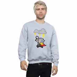 Marvel - Sweat GOD OF THUNDER - Homme (Gris chiné)