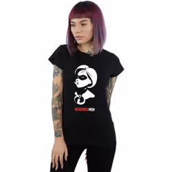 Disney - T-shirt THE INCREDIBLES INCREDIBLE MOM - Femme (Noir)