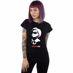 Disney - T-shirt THE INCREDIBLES INCREDIBLE MOM - Femme (Noir)