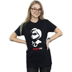 Disney - T-shirt THE INCREDIBLES INCREDIBLE MOM - Femme (Noir)