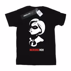 Disney - T-shirt THE INCREDIBLES INCREDIBLE MOM - Fille (Noir)