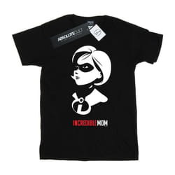 Disney - T-shirt THE INCREDIBLES INCREDIBLE MOM - Fille (Noir)