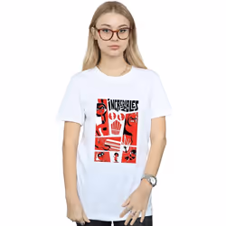 Disney - T-shirt THE INCREDIBLES - Femme (Blanc)