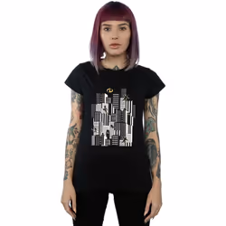 Disney - T-shirt THE INCREDIBLES - Femme (Noir)