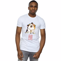 Disney - T-shirt BIG HERO - Homme (Blanc)