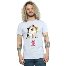 Disney - T-shirt BIG HERO - Homme (Gris chiné)