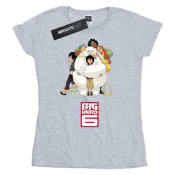 Disney - T-shirt BIG HERO - Femme (Gris chiné)