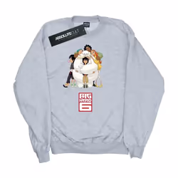 Disney - Sweat BIG HERO - Garçon (Gris chiné)