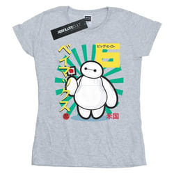 Disney - T-shirt BIG HERO - Femme (Gris chiné)