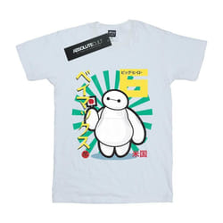 Disney - T-shirt BIG HERO - Fille (Blanc)