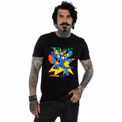 Disney - T-shirt BIG HERO ULTIMATE KAIJU - Homme (Noir)