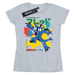 Disney - T-shirt BIG HERO ULTIMATE KAIJU - Femme (Gris chiné)