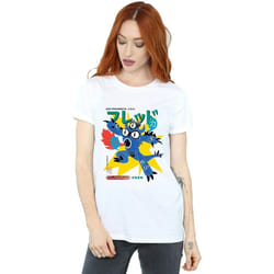 Disney - T-shirt BIG HERO ULTIMATE KAIJU - Femme (Blanc)