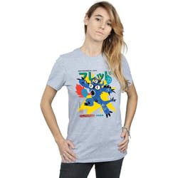 Disney - T-shirt BIG HERO ULTIMATE KAIJU - Femme (Gris chiné)