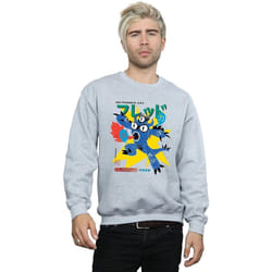 Disney - Sweat BIG HERO ULTIMATE KAIJU - Homme (Gris chiné)