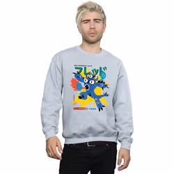 Disney - Sweat BIG HERO ULTIMATE KAIJU - Homme (Gris chiné)