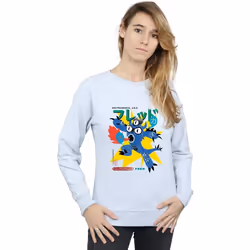 Disney - Sweat BIG HERO ULTIMATE KAIJU - Femme (Gris chiné)