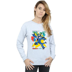 Disney - Sweat BIG HERO ULTIMATE KAIJU - Femme (Gris chiné)
