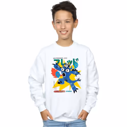 Disney - Sweat BIG HERO ULTIMATE KAIJU - Garçon (Blanc)