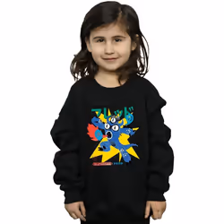 Disney - Sweat BIG HERO ULTIMATE KAIJU - Fille (Noir)