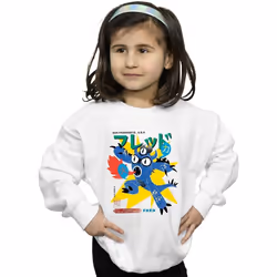 Disney - Sweat BIG HERO ULTIMATE KAIJU - Fille (Blanc)