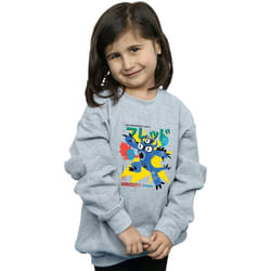 Disney - Sweat BIG HERO ULTIMATE KAIJU - Fille (Gris chiné)
