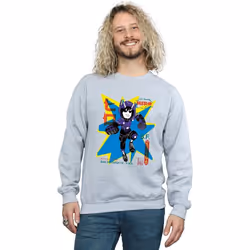 Disney - Sweat BIG HERO - Homme (Gris chiné)