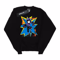 Disney - Sweat BIG HERO - Femme (Noir)